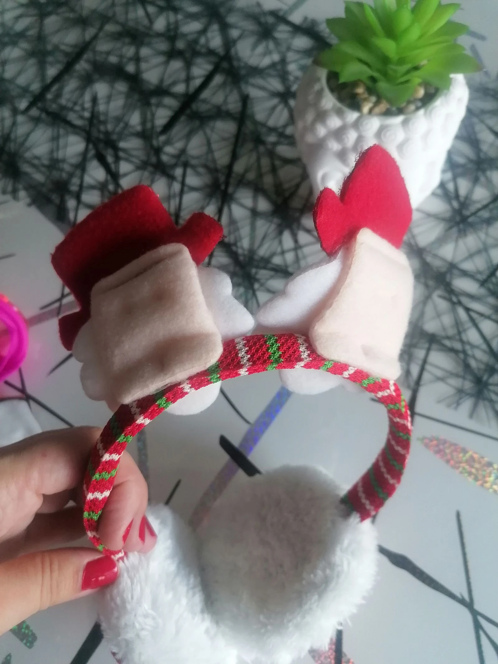 Serre cabeza con orejas de Papá Noel 🎅 – photo 6
